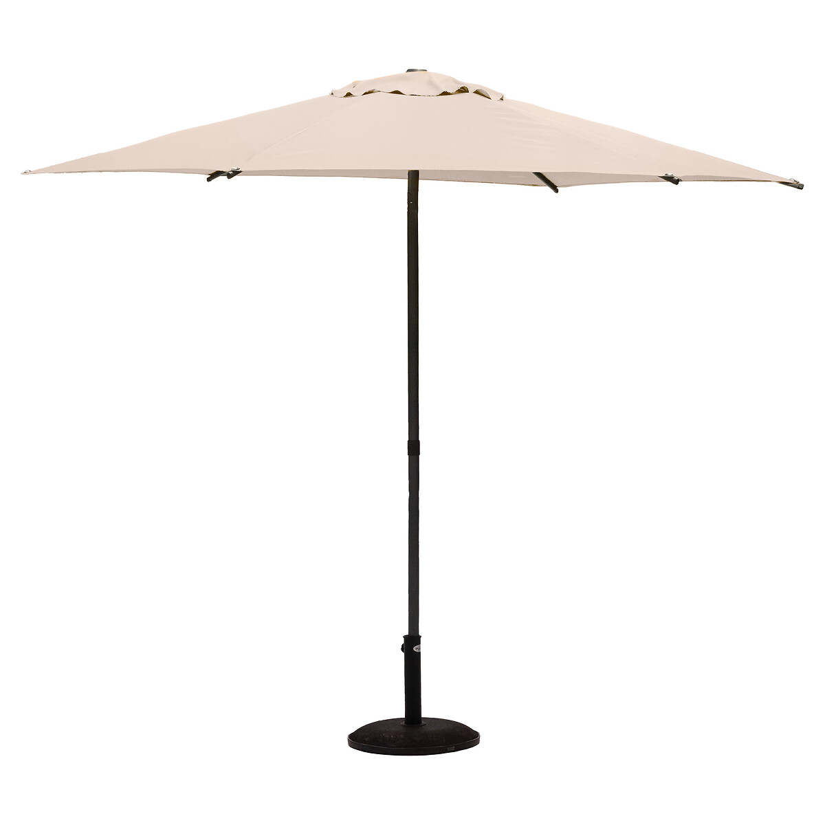 Hesperide Parasol Droit Rond Inclinable SOYA Blé