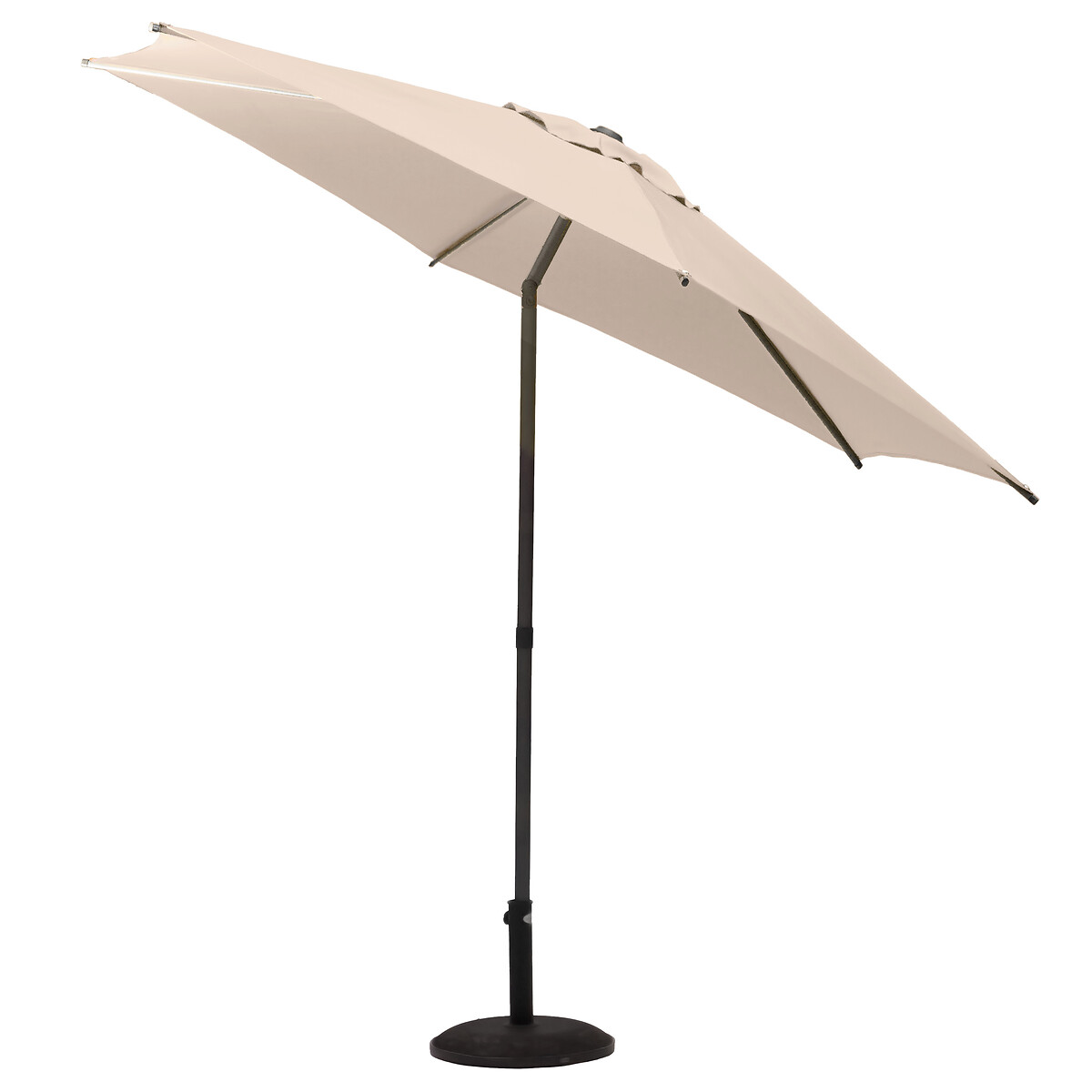 Hesperide Parasol Droit Rond Inclinable SOYA Blé