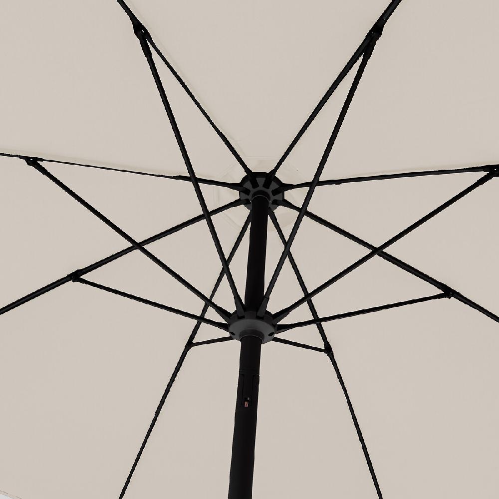 Hesperide Parasol Droit Rond SISKO Blé