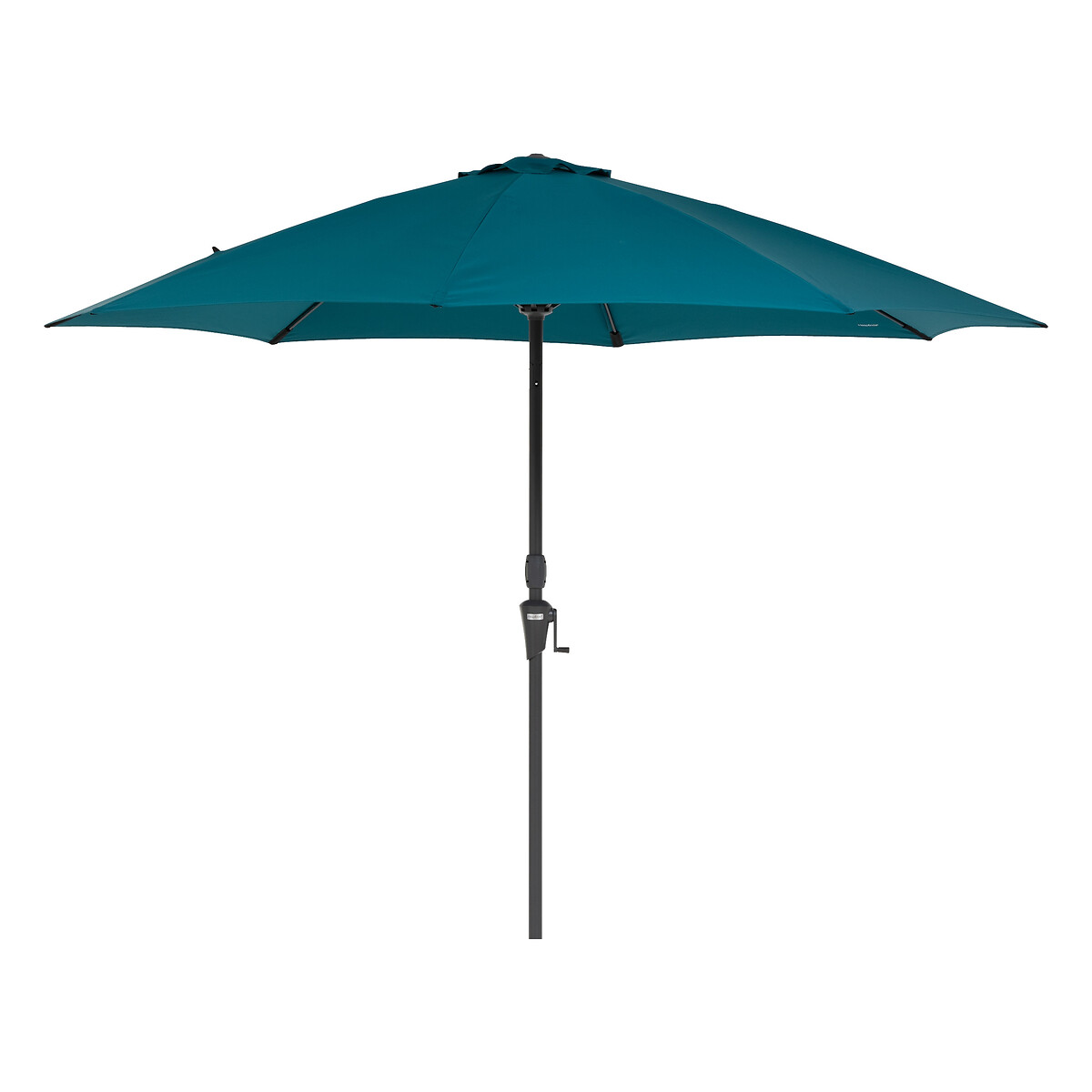 Hesperide Parasol Droit Rond SISKO Bleu Canard