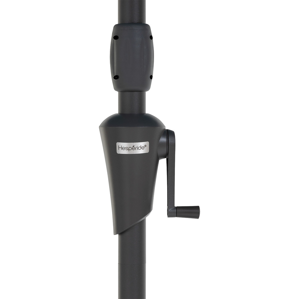 Hesperide Parasol Droit Rond SISKO Bleu Canard