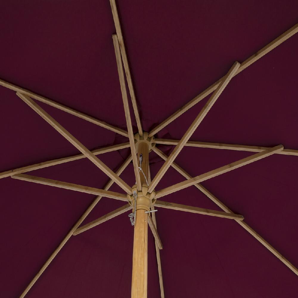 Hesperide Parasol Droit Rond TINAEI Bordeaux