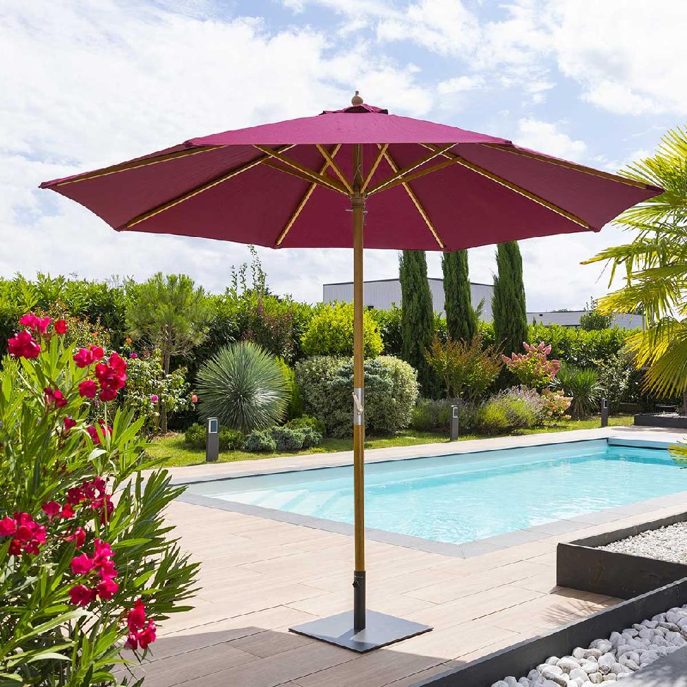 hesperide Parasol droit rond TINAEI Bordeaux