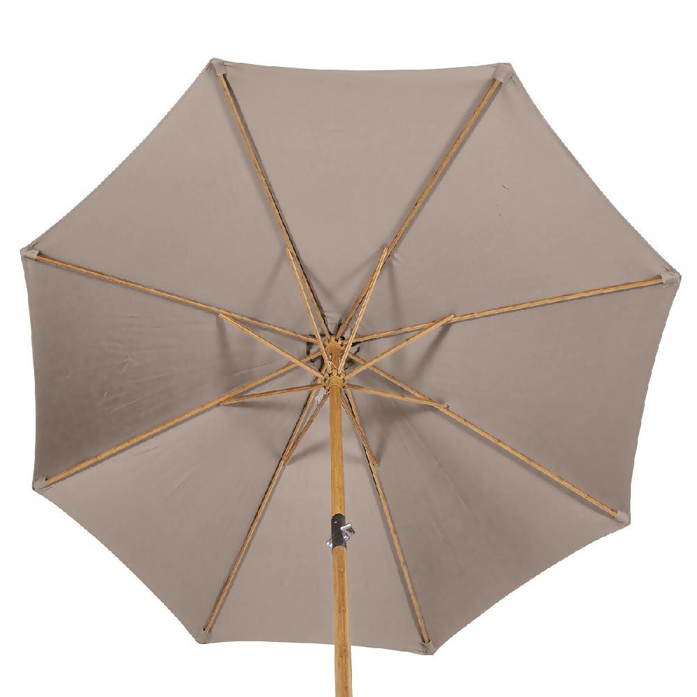 Hesperide Parasol Droit Rond TINAEI Taupe