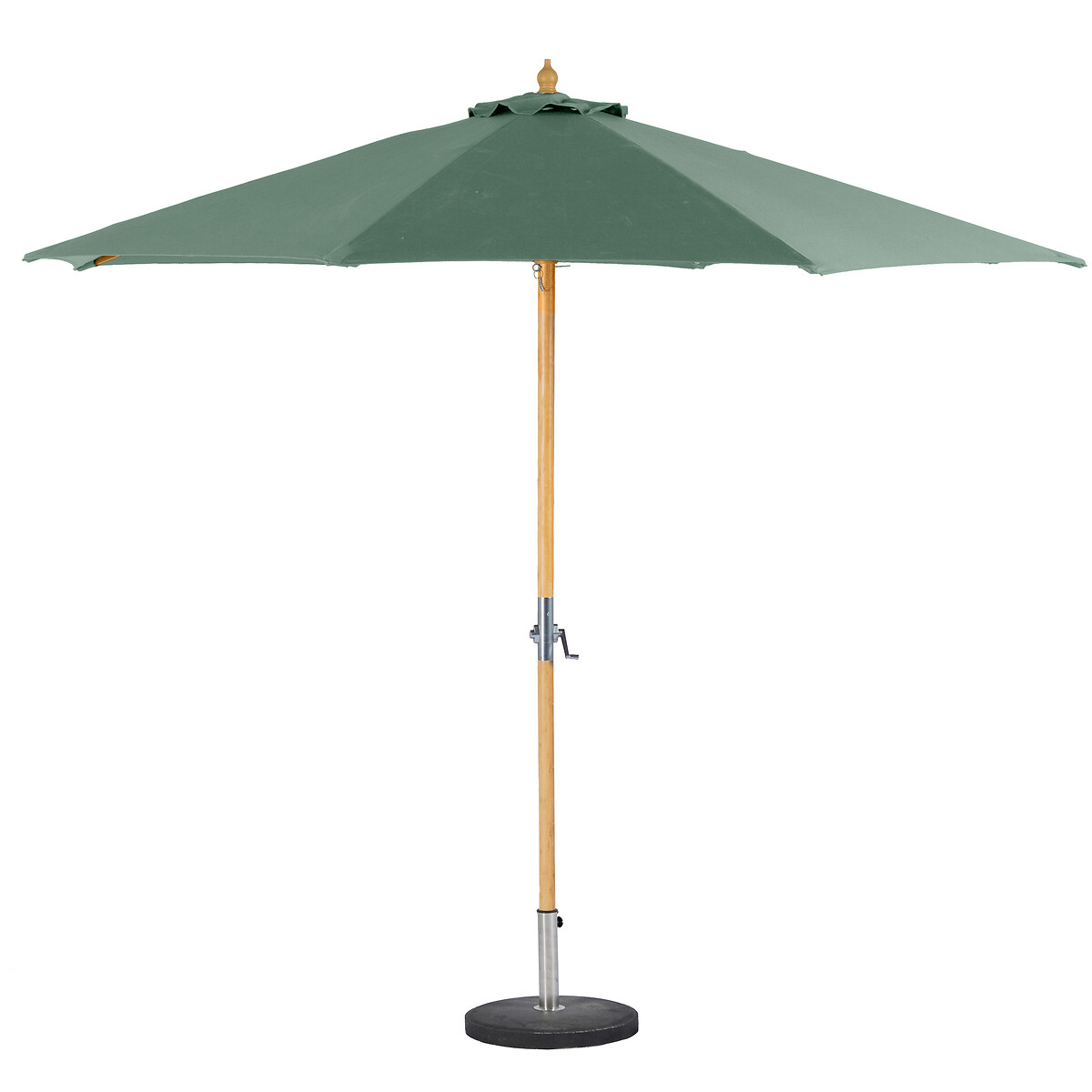 Hesperide Parasol Droit Rond TINAEI Vert Olive