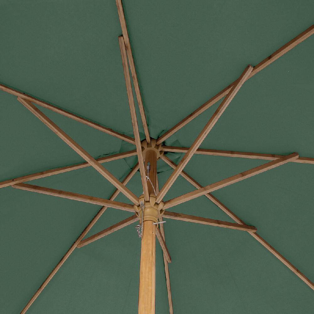 Hesperide Parasol Droit Rond TINAEI Vert Olive
