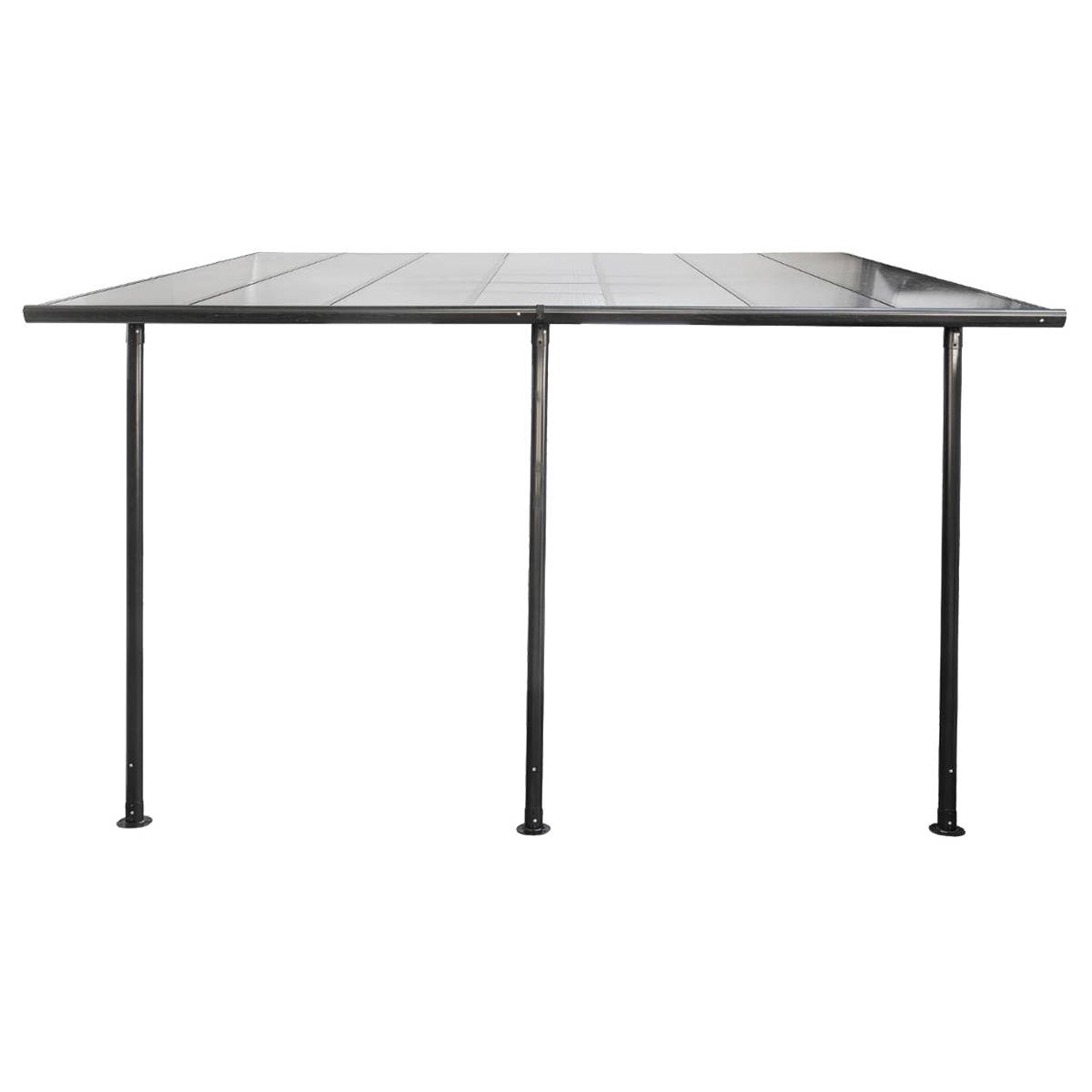 Hesperide Pergola Adossée BELIZE Graphite