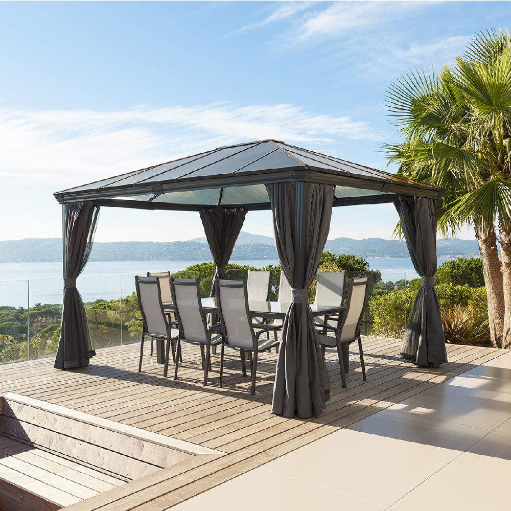 hesperide Pergola BELIZE Graphite
