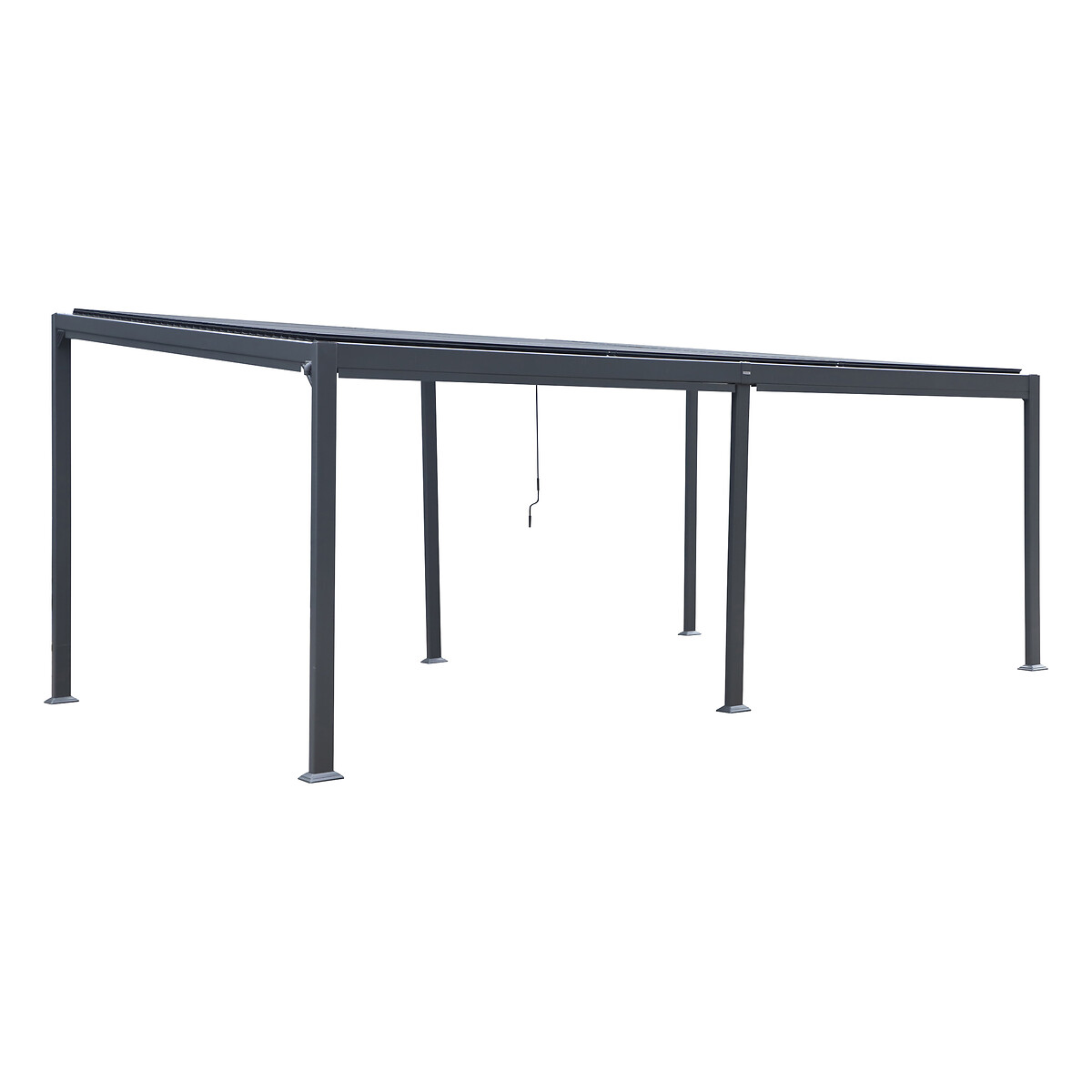 Hesperide Pergola Bioclimatique AVILA Graphite