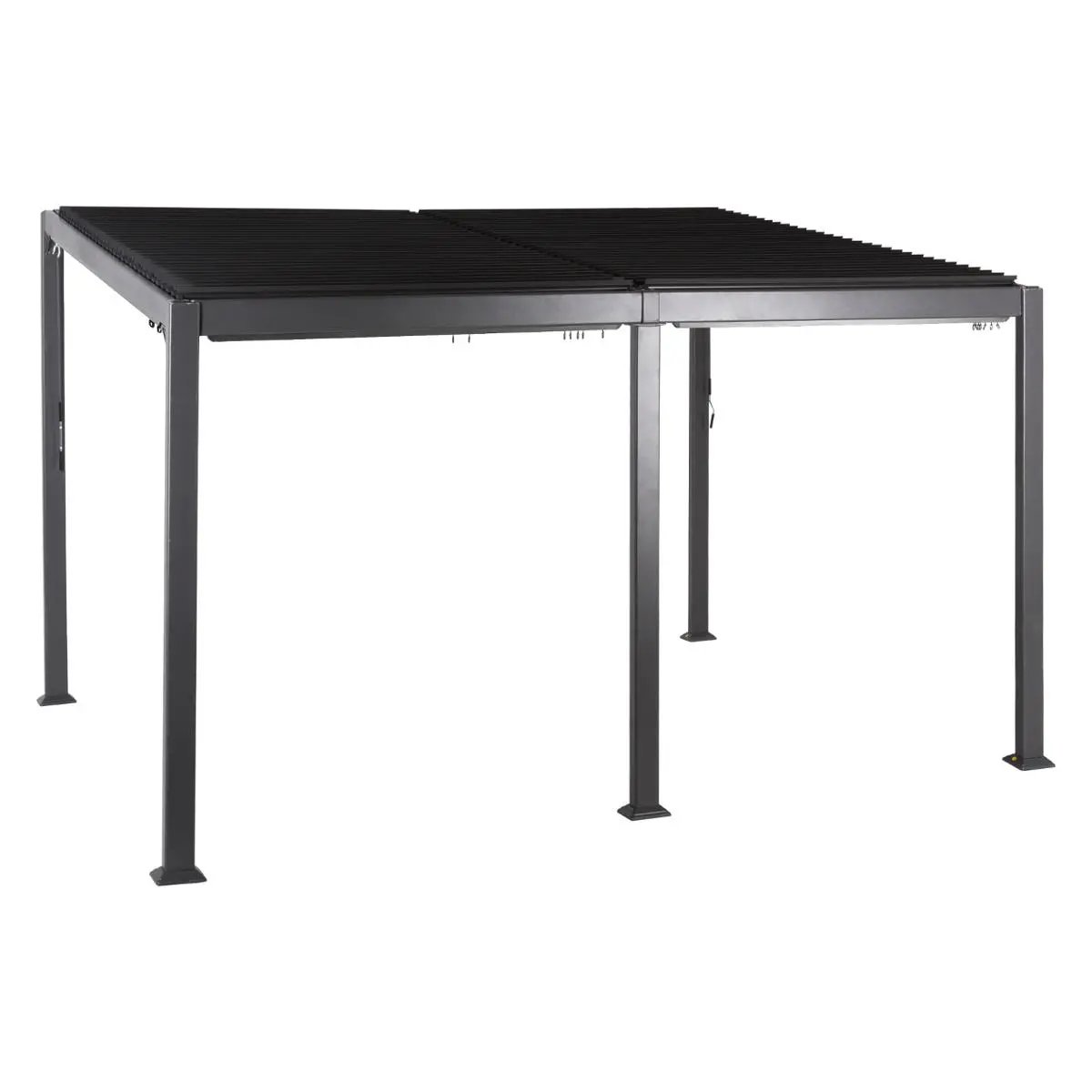 Hesperide Pergola Bioclimatique AVILA Graphite