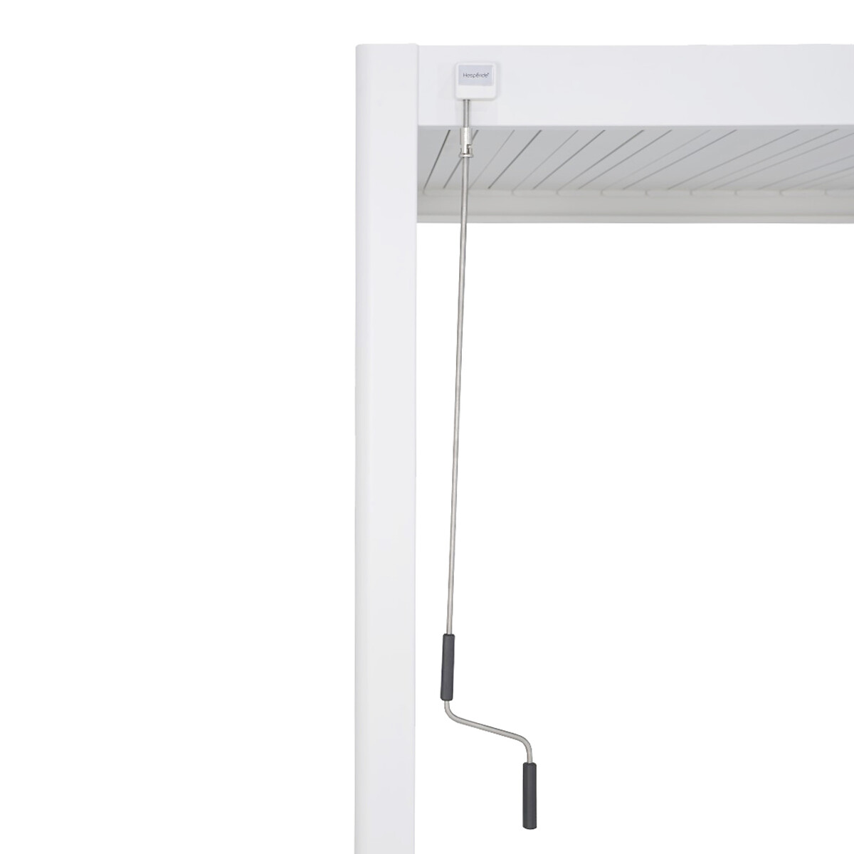 Hesperide Pergola Bioclimatique EVORA Blanc