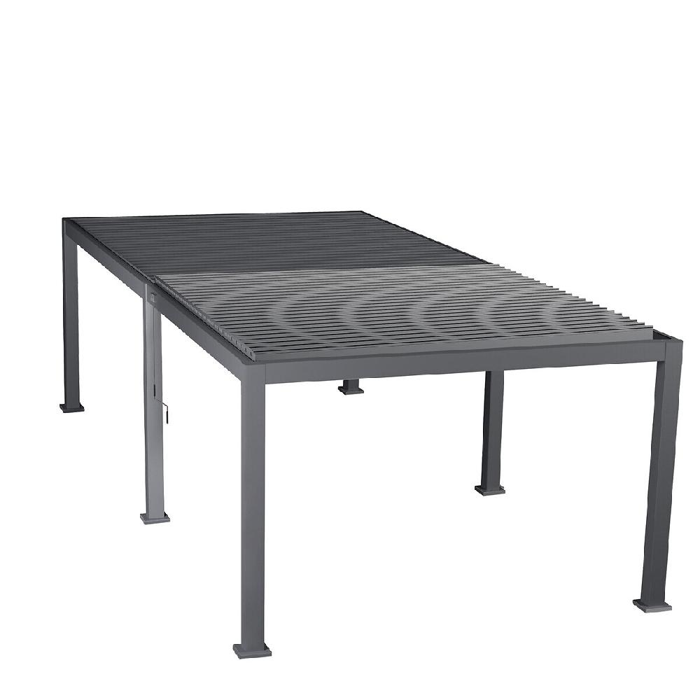 Hesperide Pergola Bioclimatique EVORA Graphite