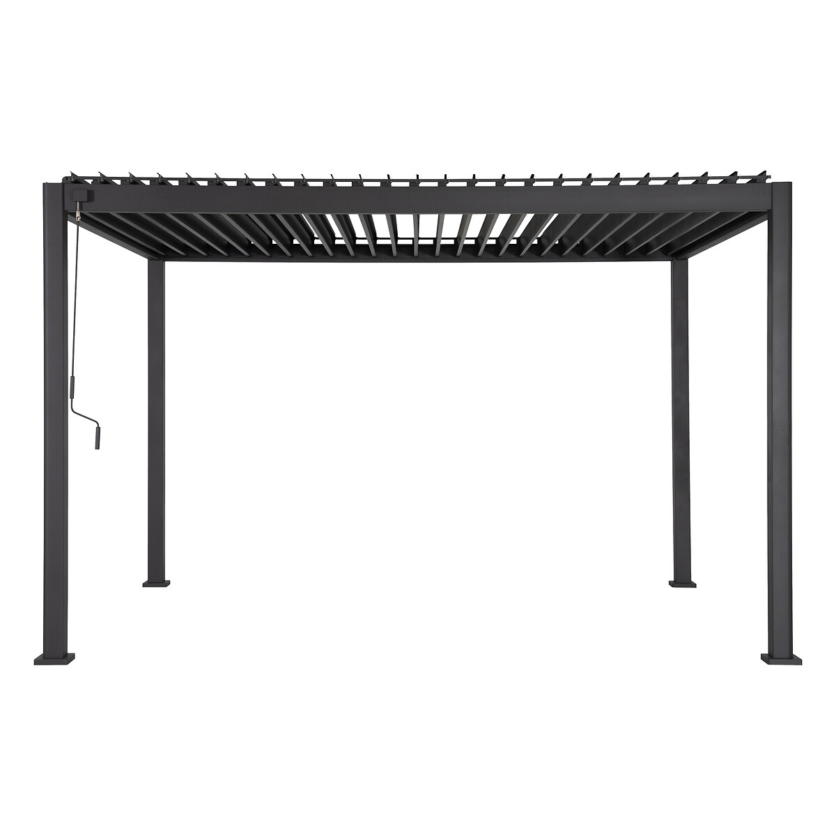 Hesperide Pergola Bioclimatique EVORA Graphite