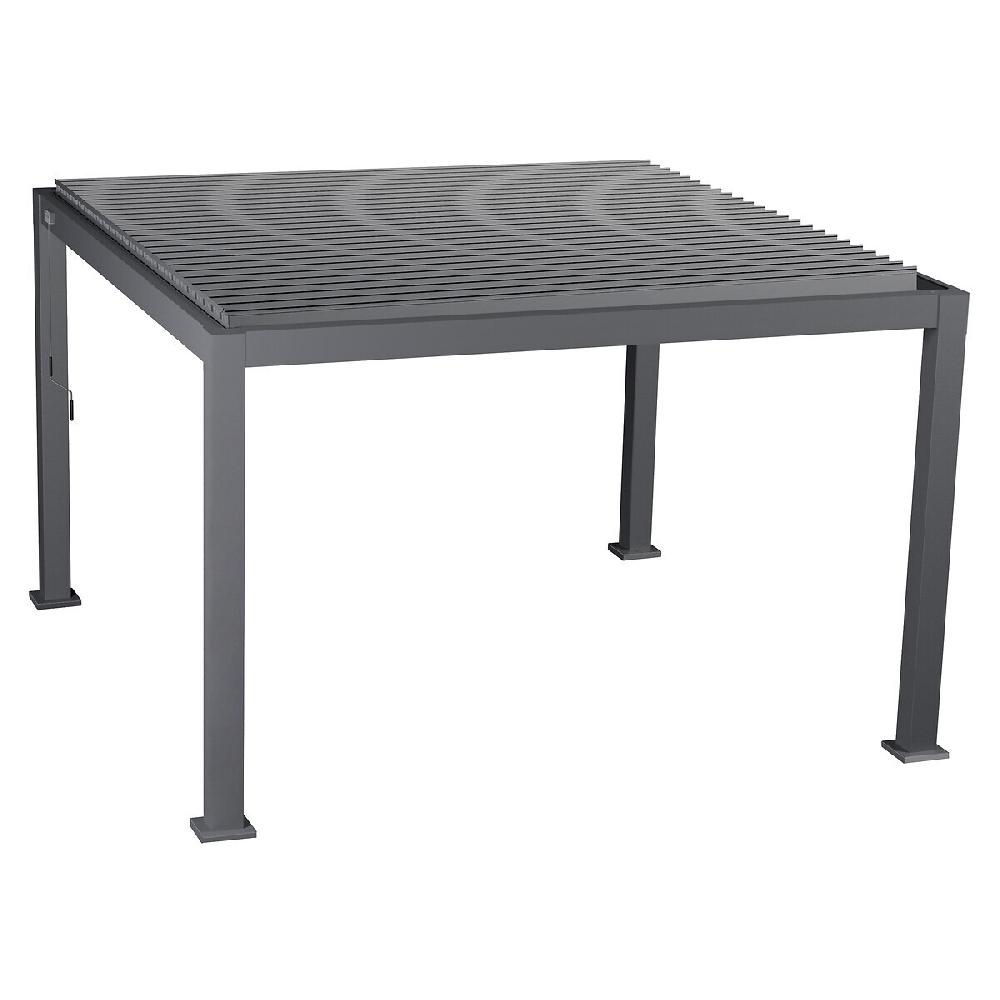 Hesperide Pergola Bioclimatique EVORA Graphite