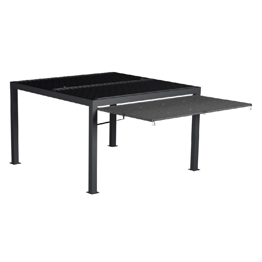 hesperide Pergola bioclimatique MAJAÉ + 1 auvent