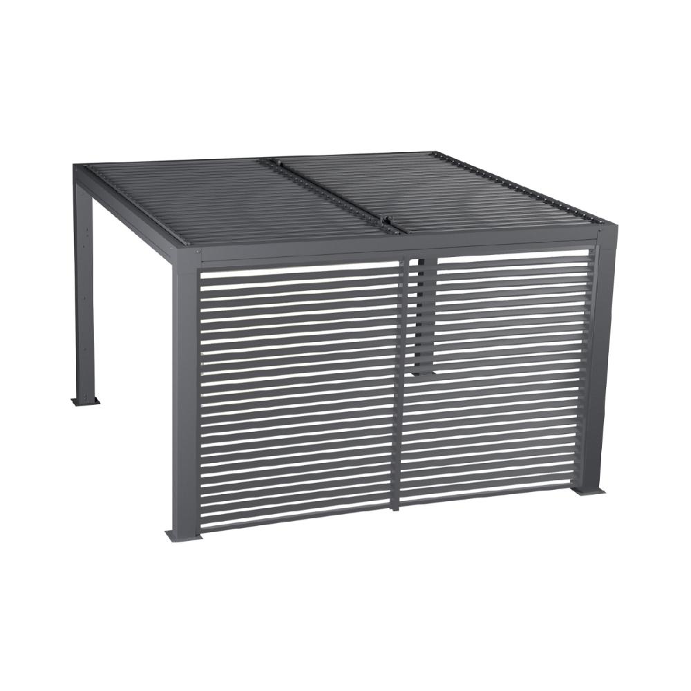 hesperide Pergola bioclimatique MAJAÉ + 1 persienne