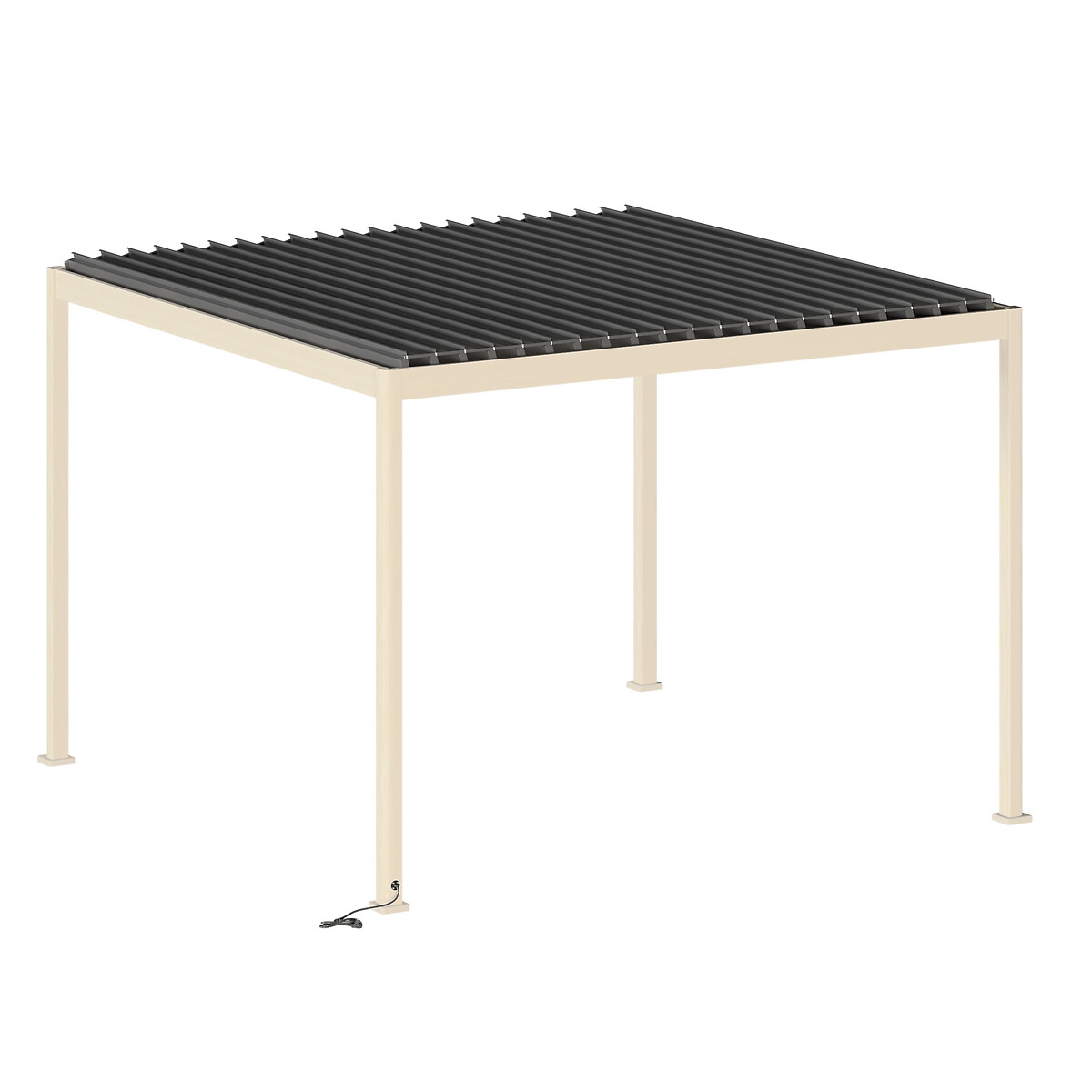 Hesperide Pergola EVORA électrique Avec 4 Stores