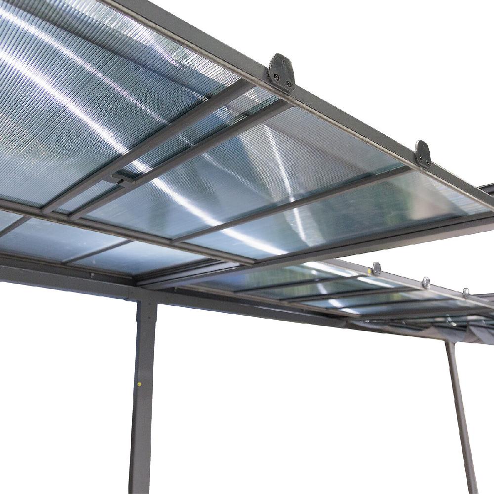 Hesperide Pergola Extensible ENOLIE Graphite