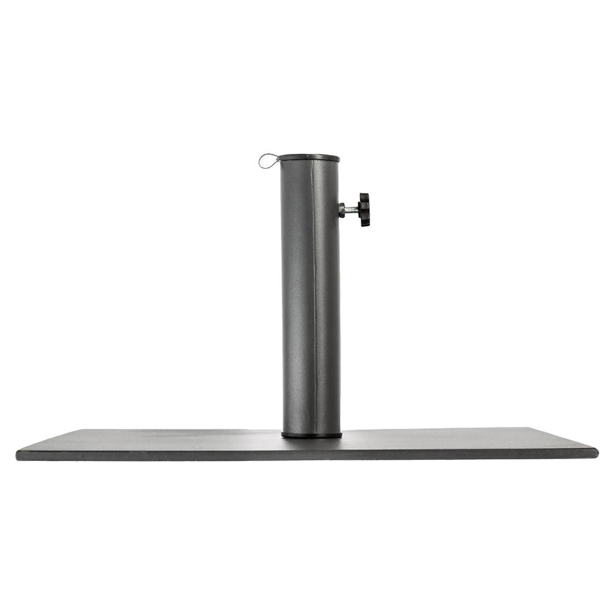 Hesperide Pied De Parasol Carré PIASTRO Anthracite