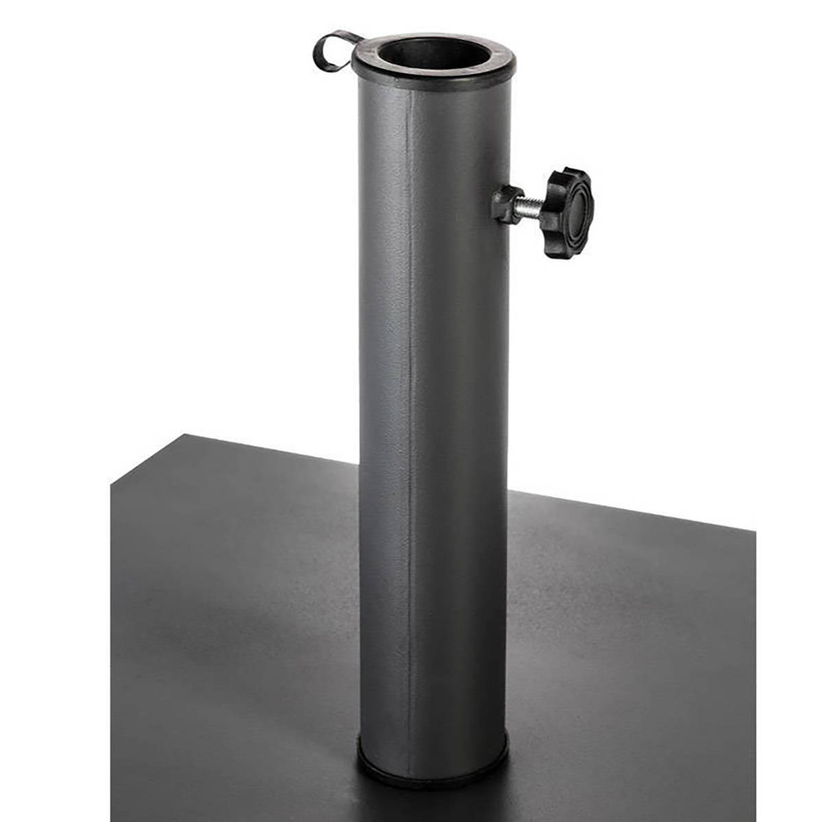 Hesperide Pied De Parasol Carré PIASTRO Anthracite