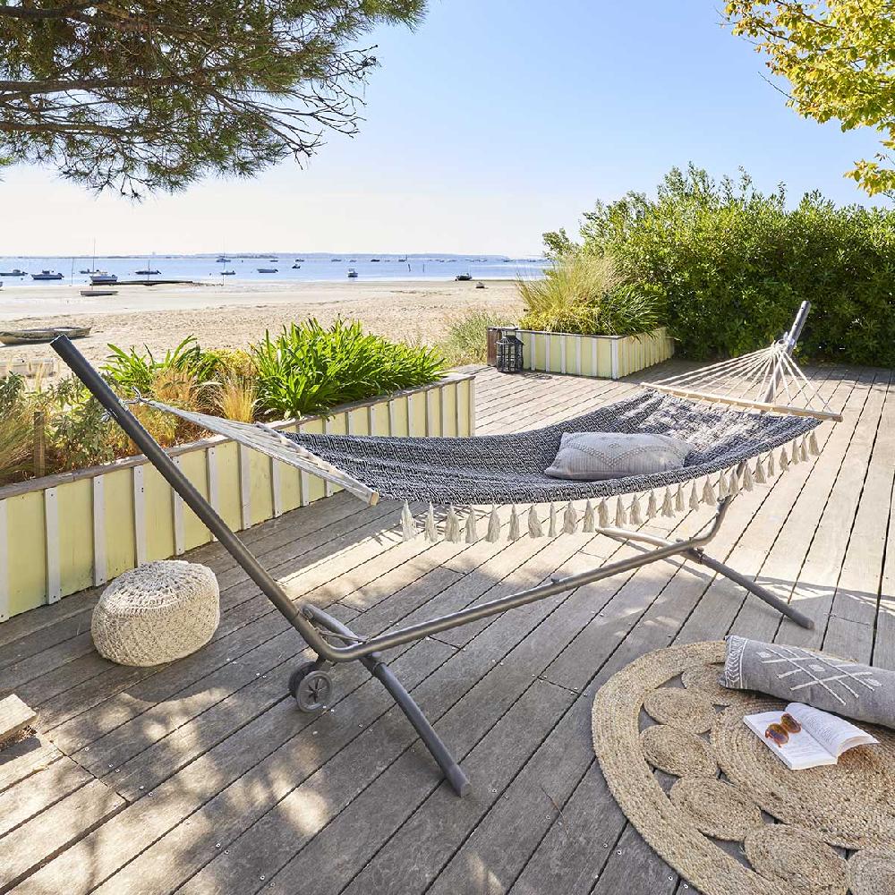 hesperide Pied réglable pour hamac PANAO Noir