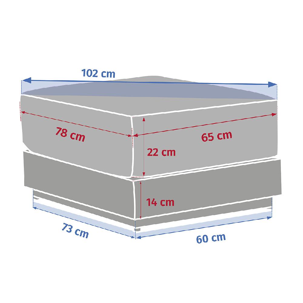 Hesperide Pouf De Jardin ALLURE Avoine