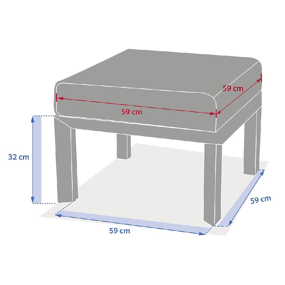 Hesperide Pouf De Jardin ÉVASION Argile