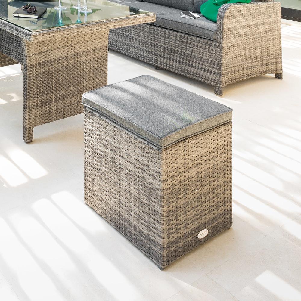 hesperide Pouf de jardin MAYARI Terre d'ombre