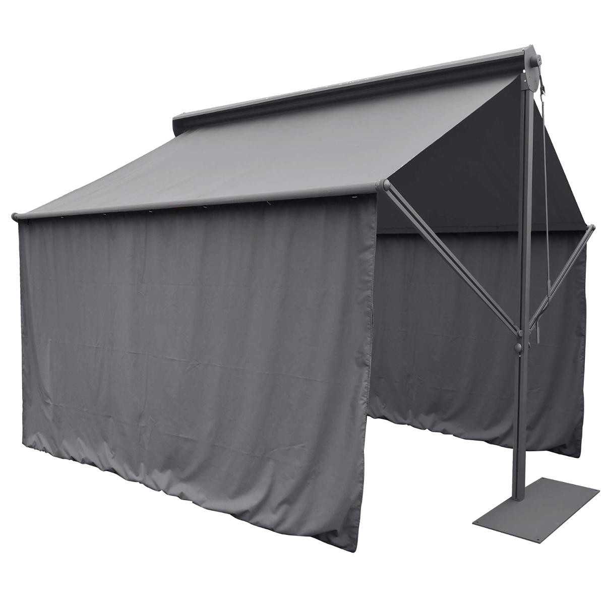 hesperide Rideaux pour tonnelle SALSA Ardoise