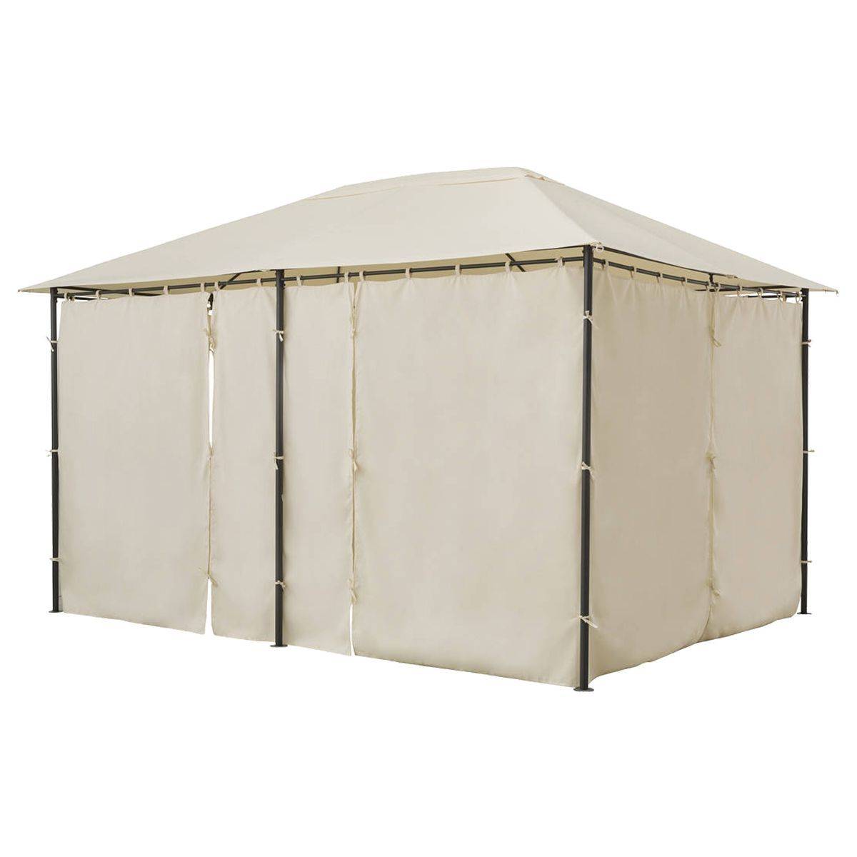 Hesperide Rideaux Pour Tonnelle SANTORINI Écru