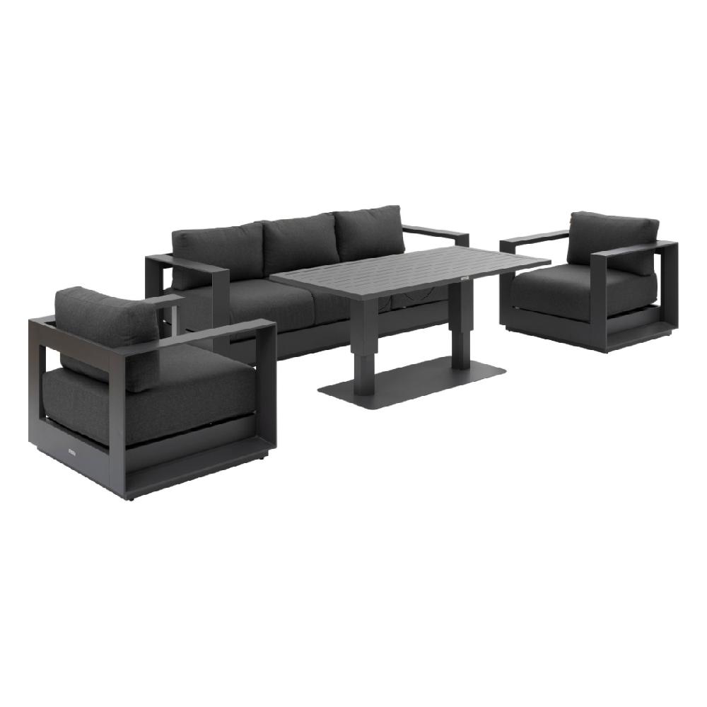 Hesperide Salon De Jardin ALLURE Graphite