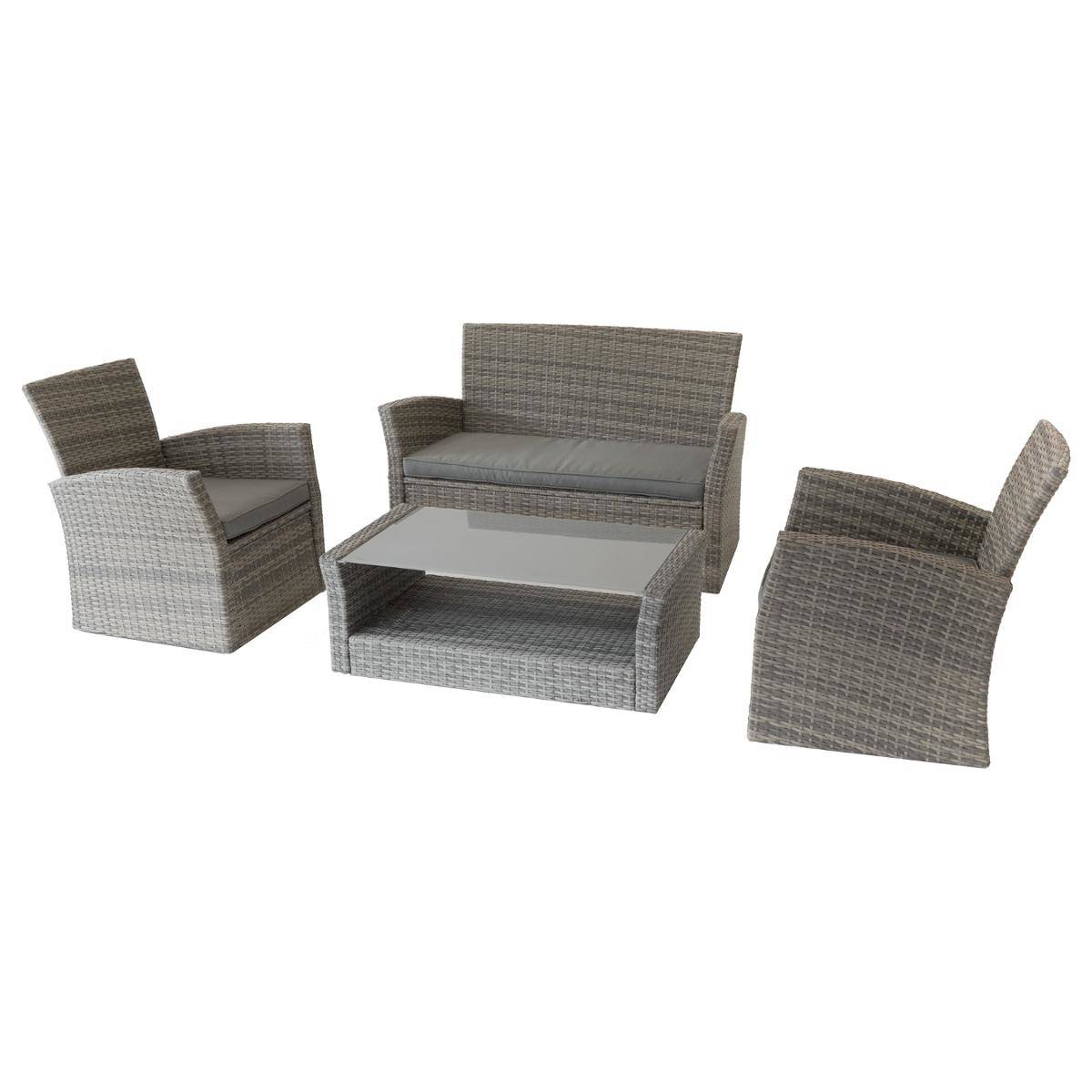 Hesperide Salon De Jardin BORA BORA Terre D'ombre