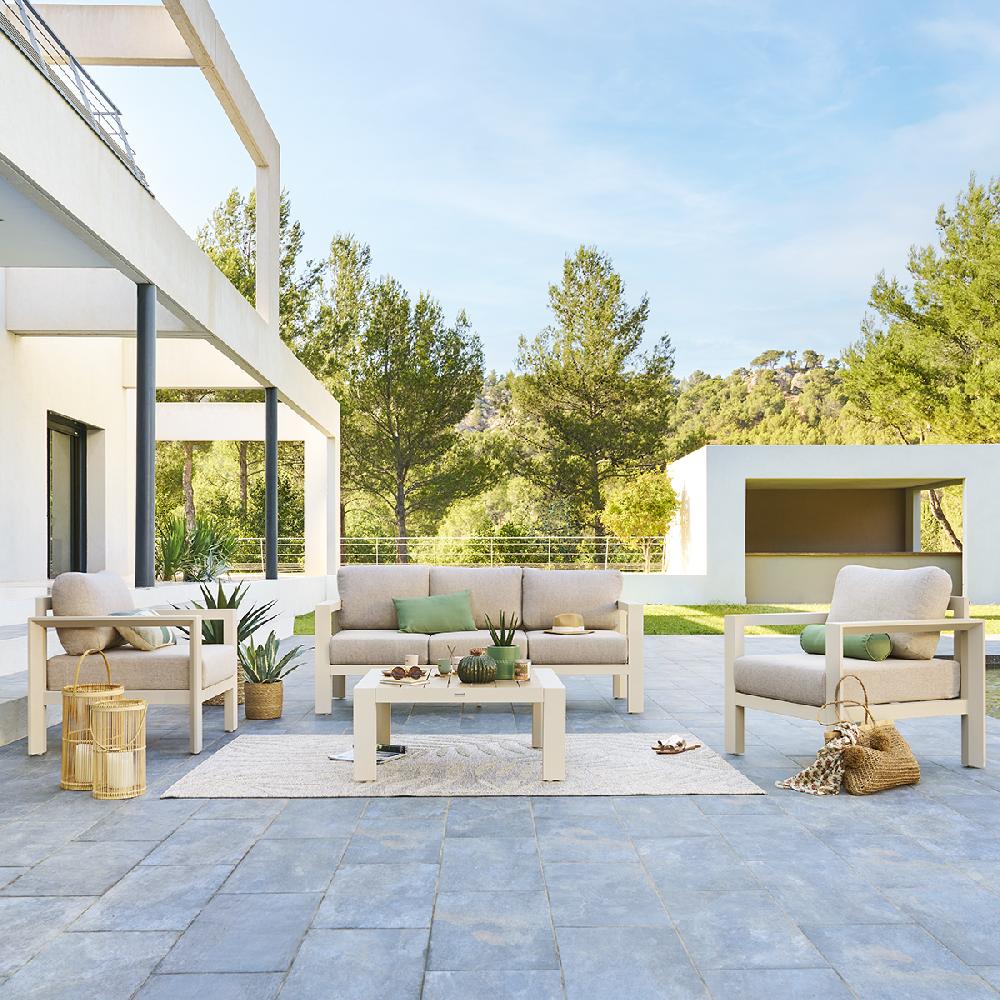 Hesperide Salon De Jardin ÉVASION Argile & Lin