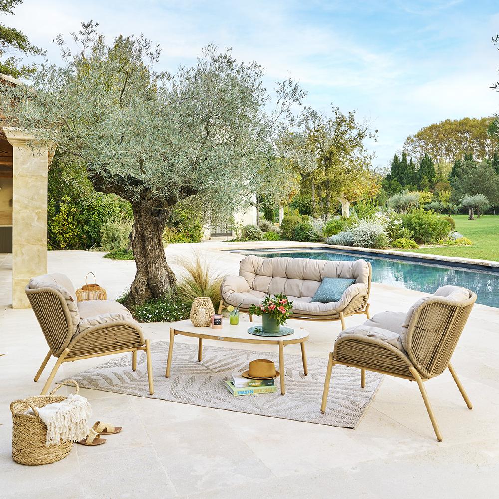 Hesperide Salon De Jardin MELOANE Beige