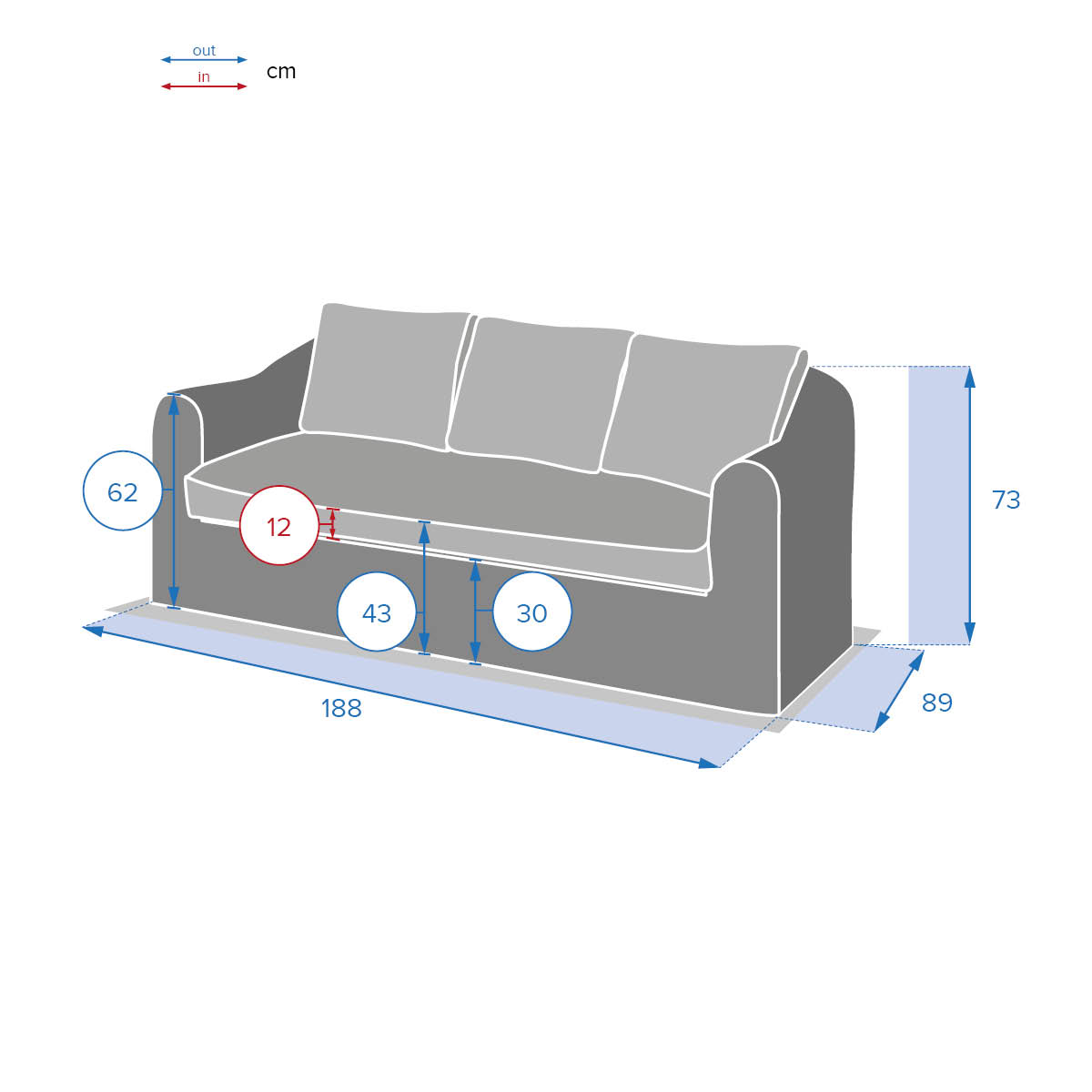 Hesperide Salon De Jardin MOORÉA Terre D'ombre