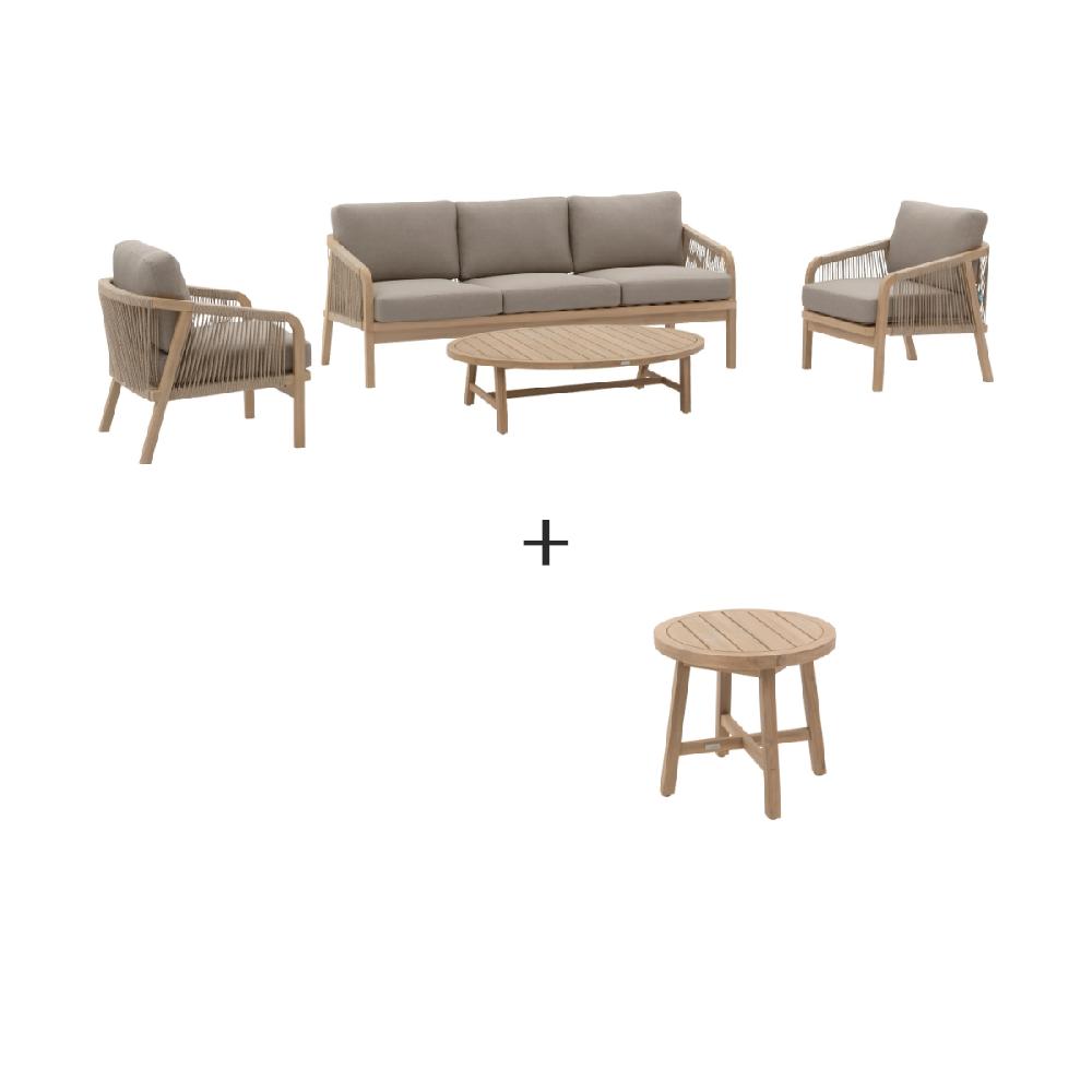 hesperide Salon de jardin PAPOUASIE Acacia