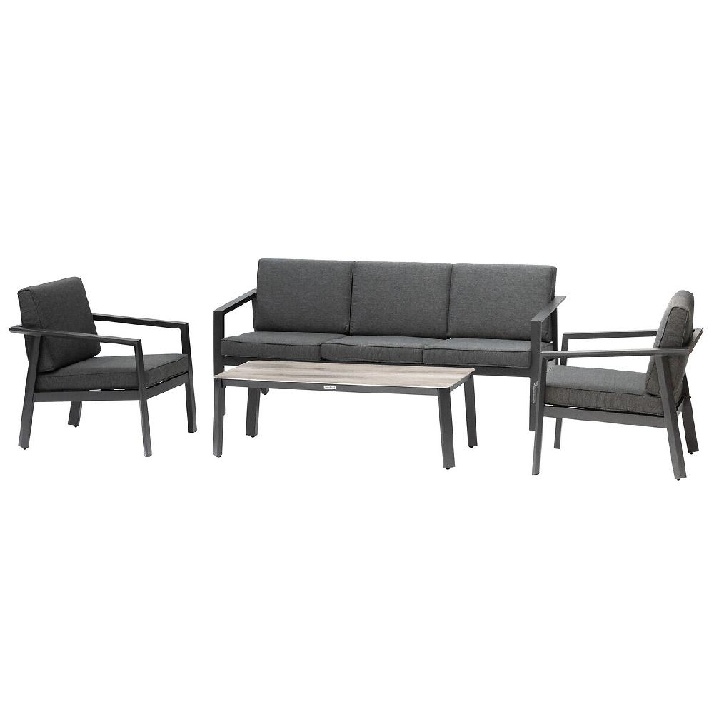 Hesperide Salon De Jardin PAVANE Carbone & Graphite