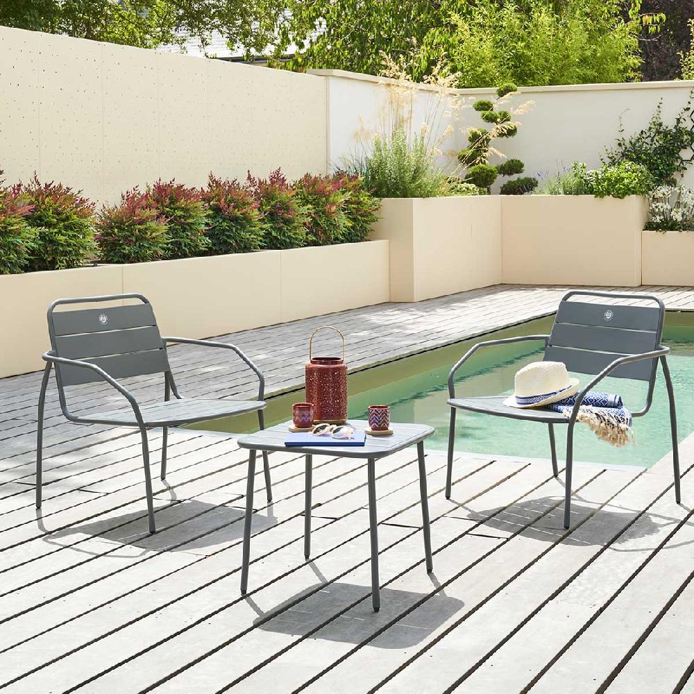 hesperide Salon duo relax PHUKET Gris quartz