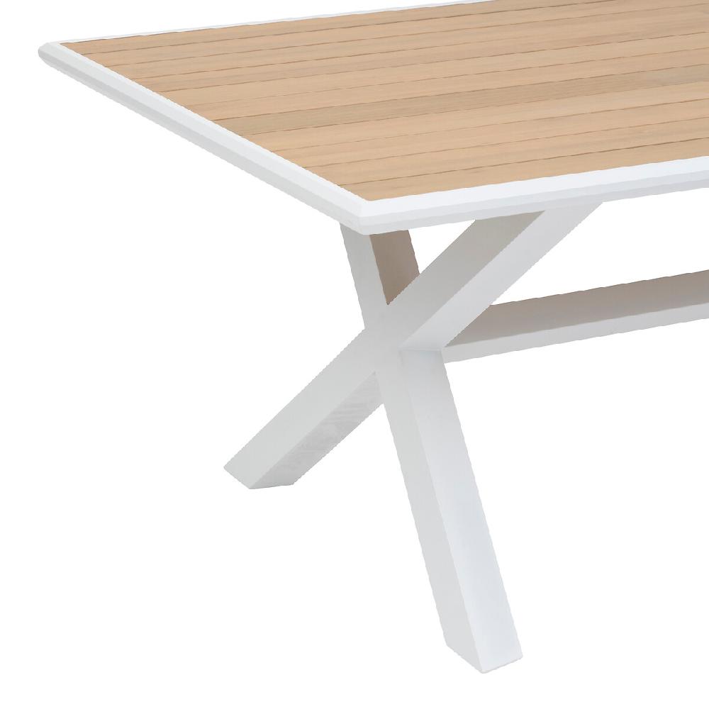 Hesperide Table De Jardin AXIOME Eucalyptus & Blanc