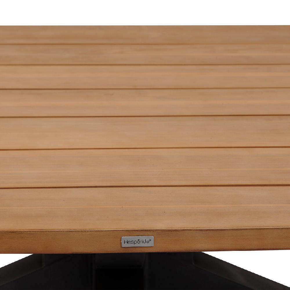 Hesperide Table De Jardin LIMAYA Acacia & Graphite
