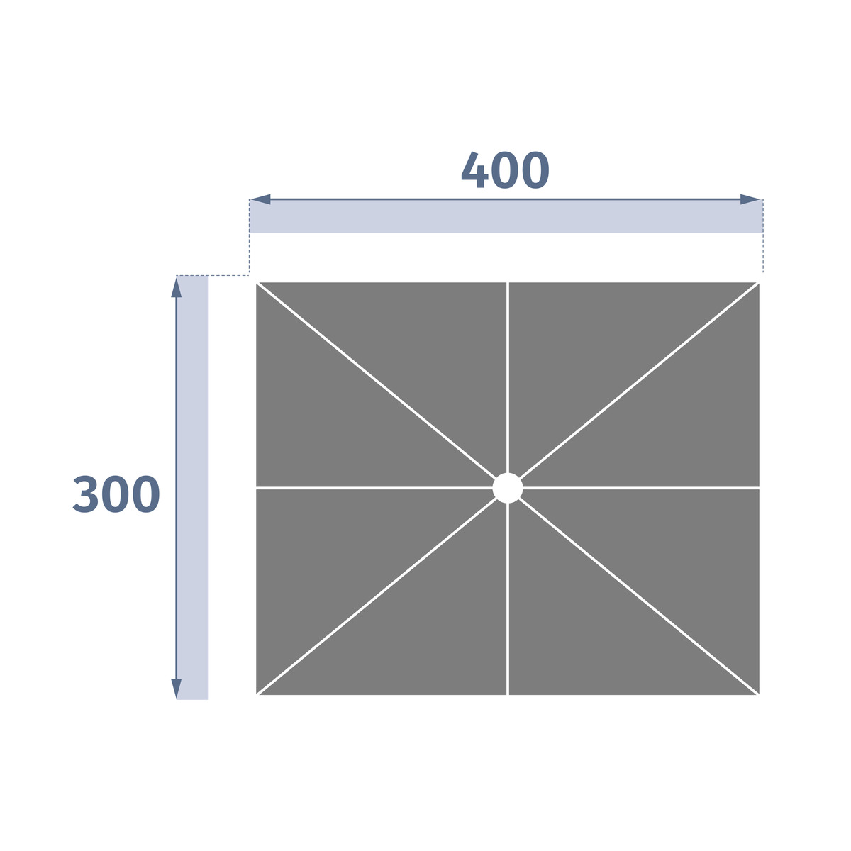 Hesperide Toile De Parasol ÉQUADOR Bordeaux