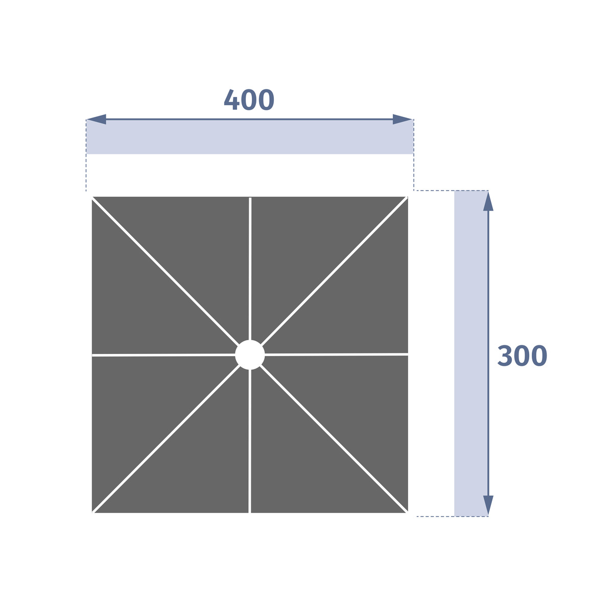 Hesperide Toile De Parasol MELHIA Lin
