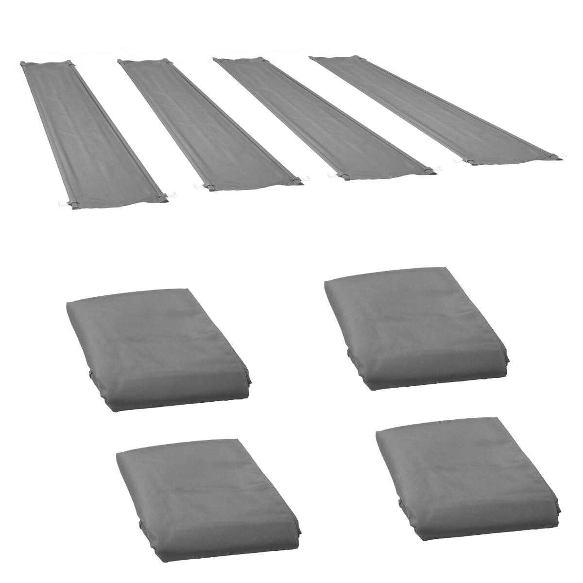 hesperide Toile de parasol SETIRI Ardoise