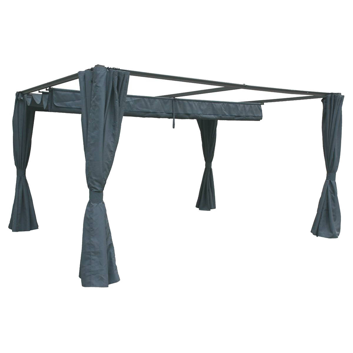 Hesperide Tonnelle Rectangulaire PALMEIRA Ardoise