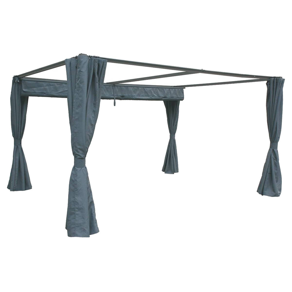 Hesperide Tonnelle Rectangulaire PALMEIRA Ardoise