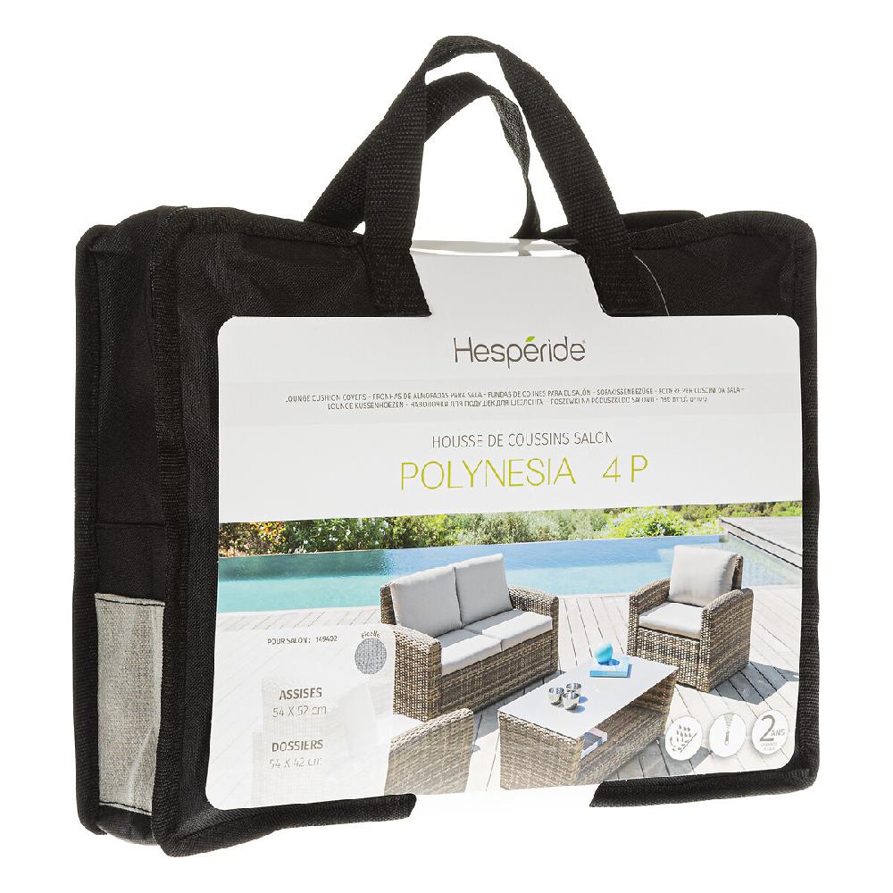 hesperide Housse de coussin pour salon POLYNÉSIA 4 places Naturae