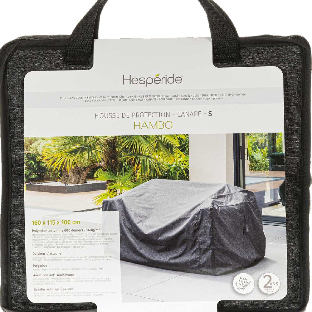 Hesperide Housse De Protection HAMBO Pour Canapé Gris S