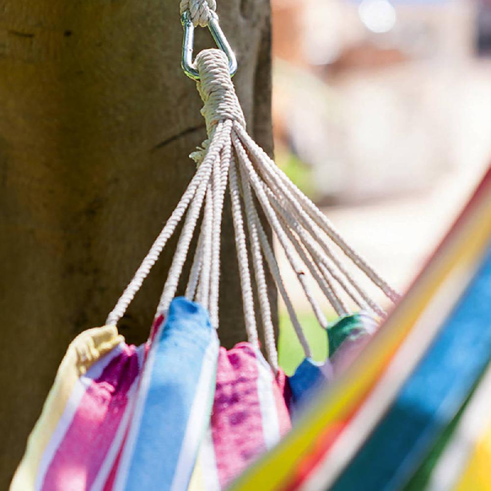 Hesperide Kit De Fixation En Corde Pour Hamac Beige