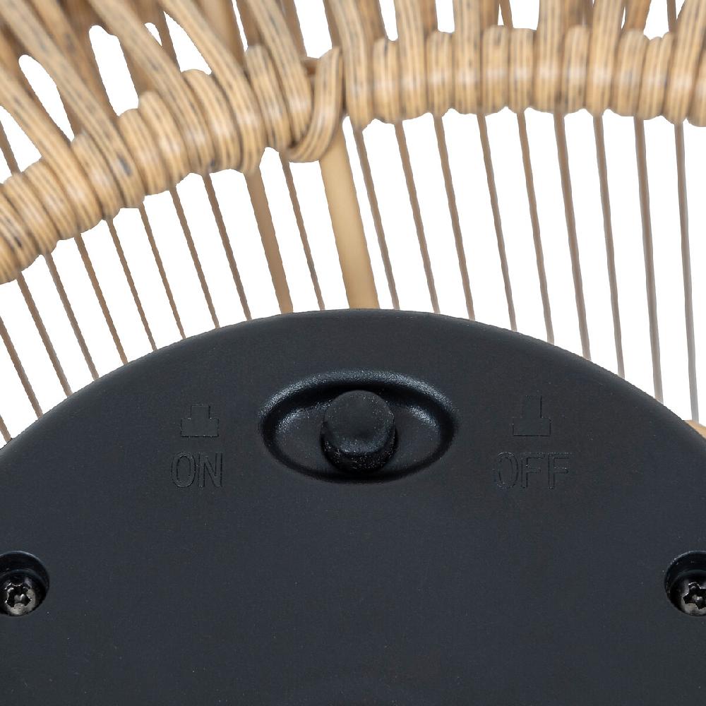 Hesperide Lampadaire D'extérieur LOISE Solaire Beige