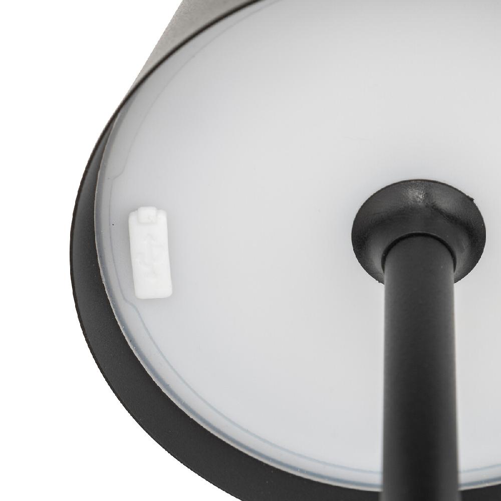 Hesperide Lampe D'extérieur CODY Rechargeable USB Noir